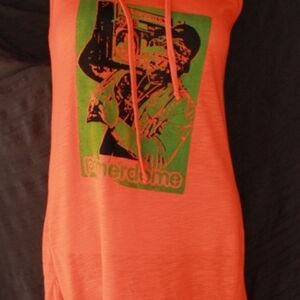Limited Edition Primerdome Design "Hip Hop Oscar" M hooded sleeveless coverup